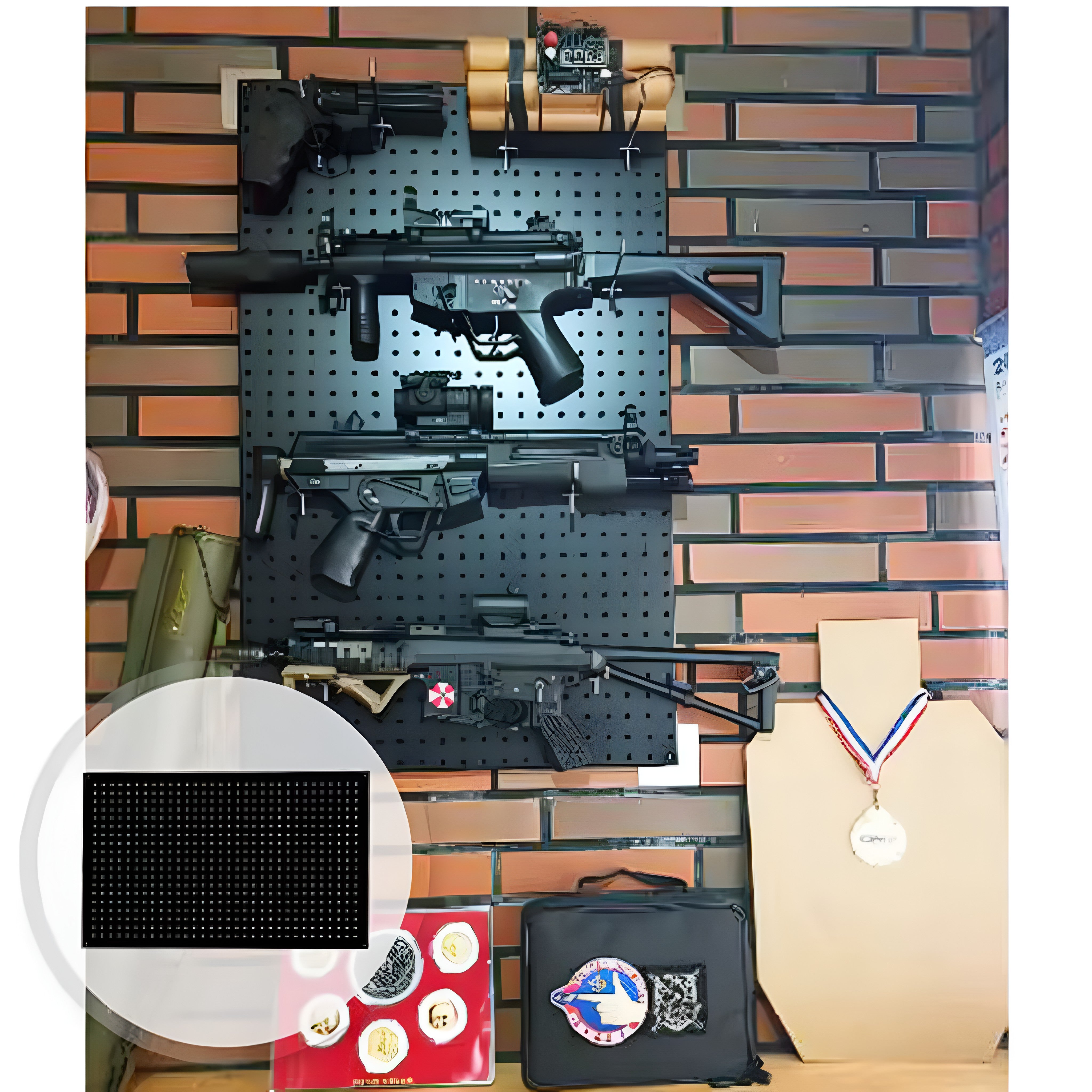 RavenMount APEX Tactical Pegboard Pan