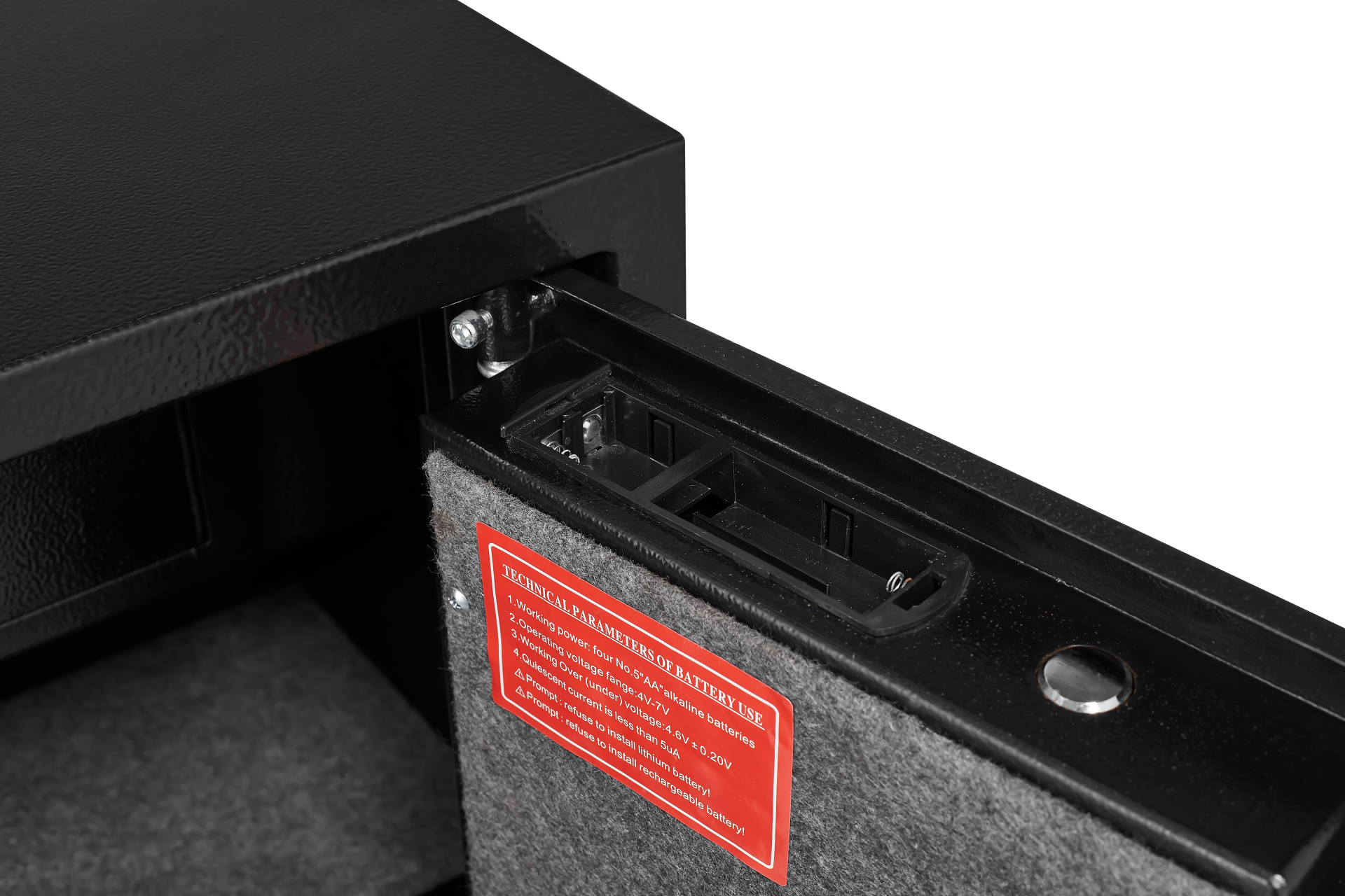 Biometric fingerprint Rifles with Magnetic induction light