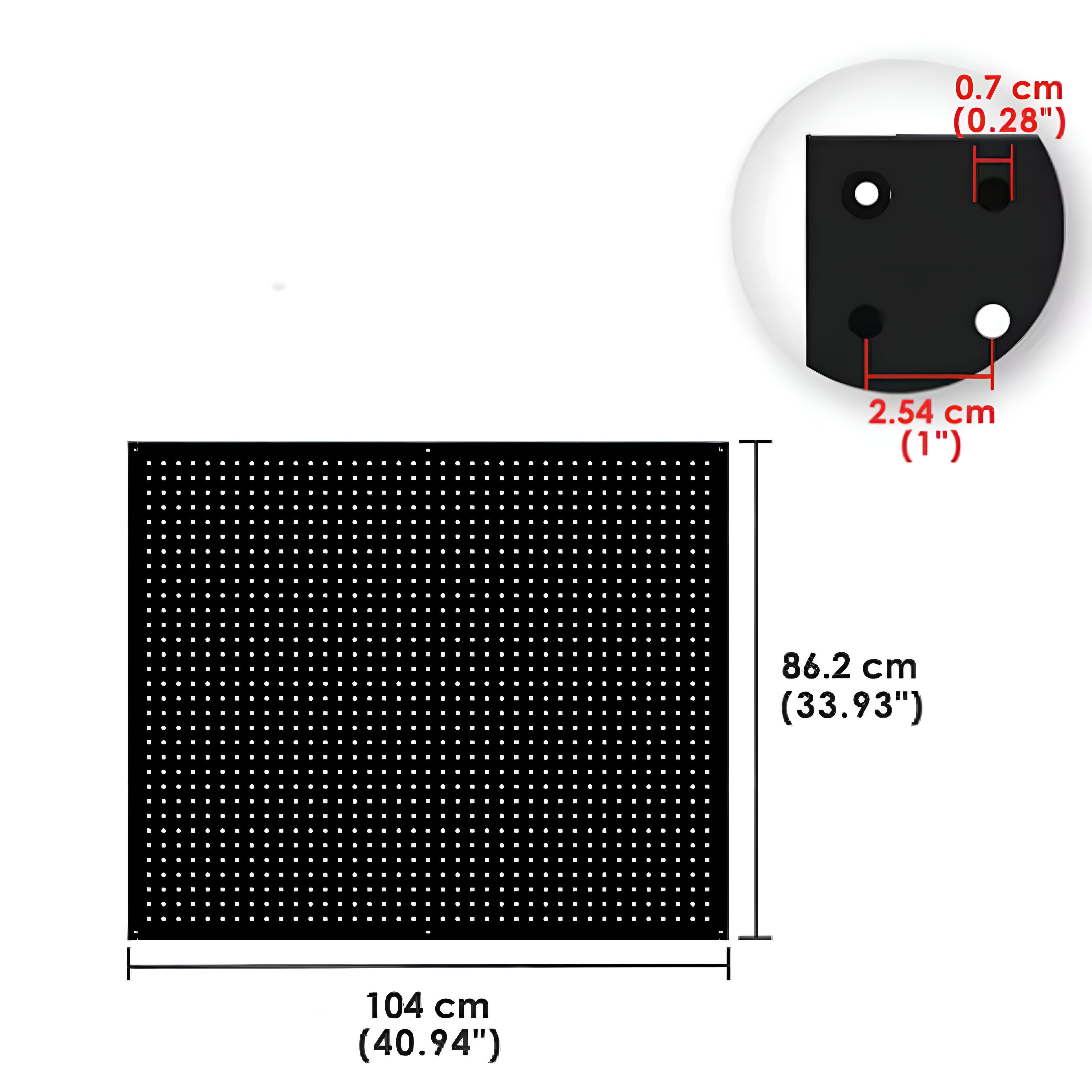 RavenMount APEX Tactical Pegboard Pan