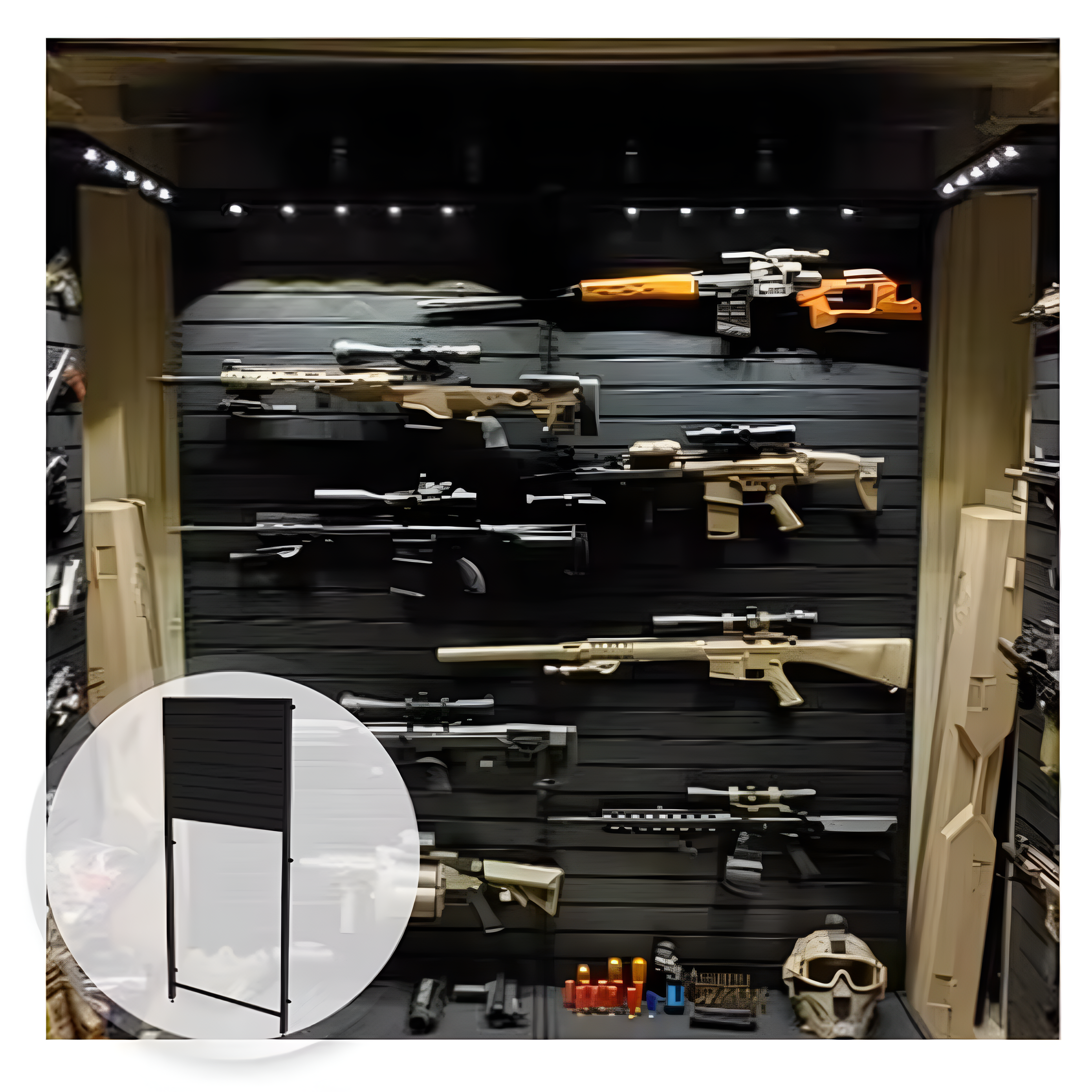 ForgeLine Sentinel RailFrame Gun Wall System